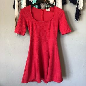 Urban Outfitters- Popcorn Ponte Knit Skater Dress